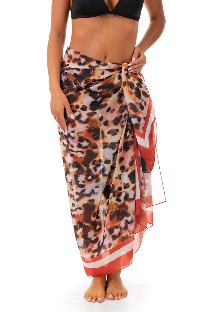 PAREO DONNA MARRONE VA5175-T4902 M9145 LIU JO